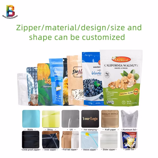 Custom Print Resealable Plastic Food Seal Packaging Ziplock Foil Pouch 3.5g 7g 14G Zipper Smell Proof Cookie Mylar Bag with Logo