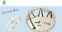 Benutzerdefinierte Großhandel Günstige Standardgröße natürliche Werbetasche Canvas Baumwolle Einkaufstasche Baumwoll-Einkaufstasche
